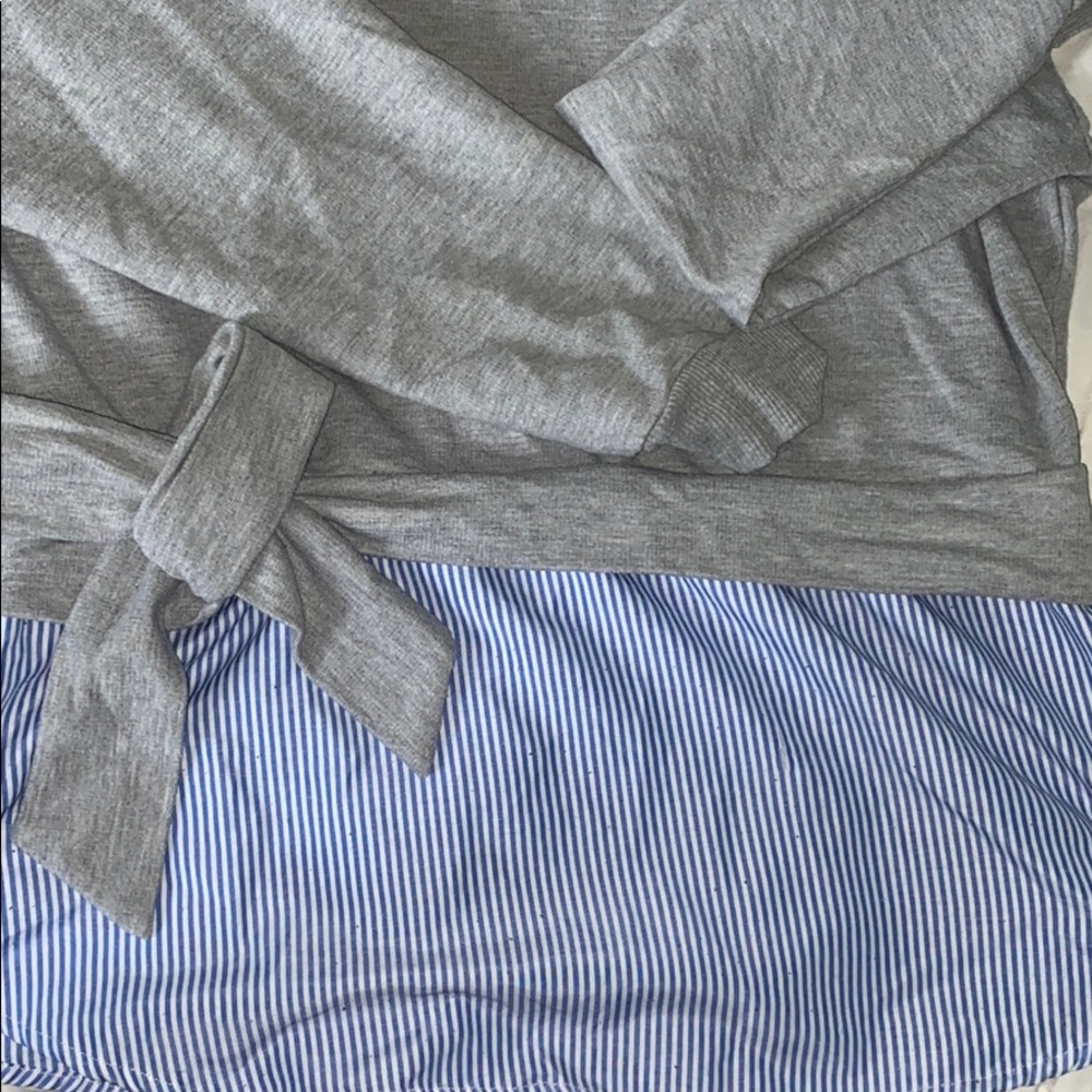 Faux over-sweater